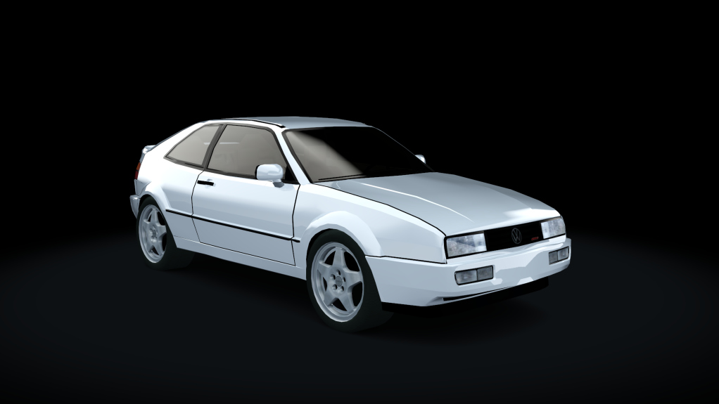 Traffic-balkanracing VW Corrado VR6, skin White EU