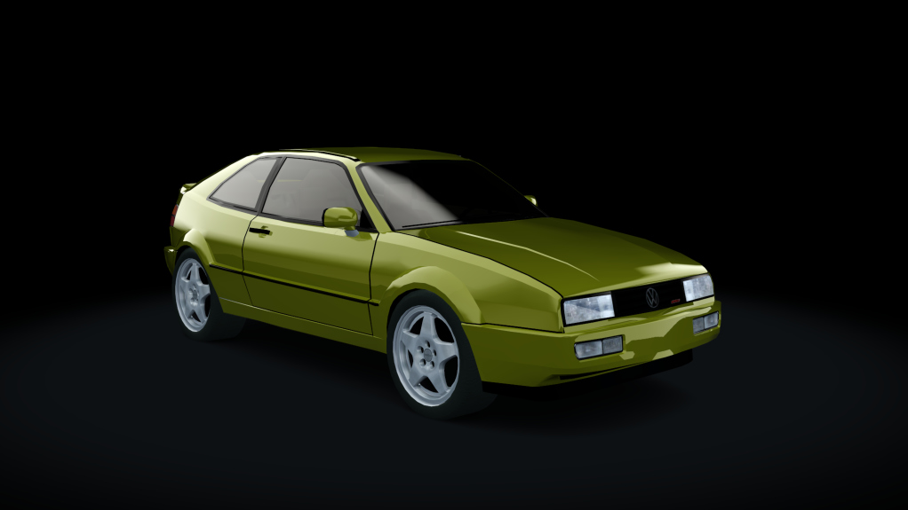 Traffic-balkanracing VW Corrado VR6, skin Yellow EU