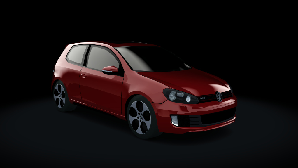 Traffic-balkanracing VW Golf 6 GTI, skin Red EU