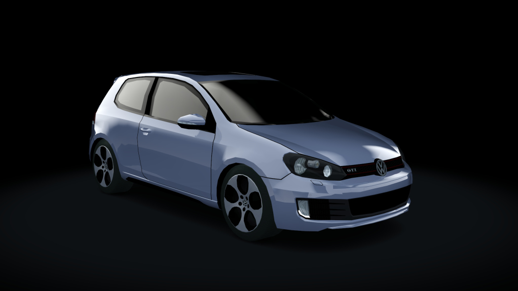 Traffic-balkanracing VW Golf 6 GTI, skin Silver EU