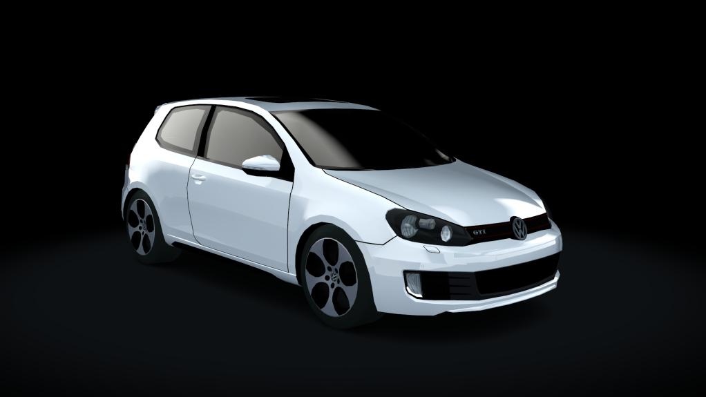 Traffic-balkanracing VW Golf 6 GTI, skin White EU