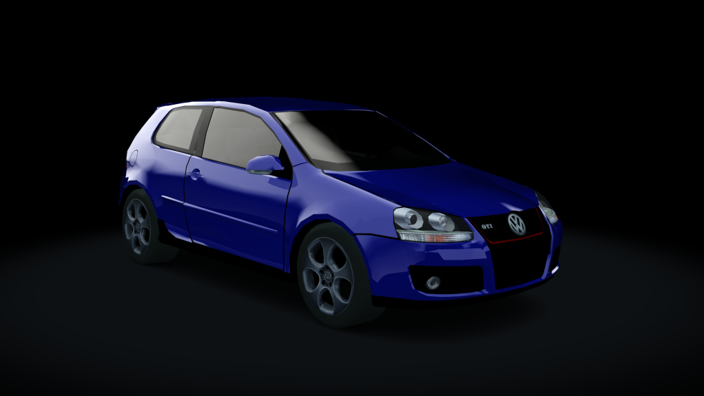 Traffic-balkanracing VW Golf 5 GTI, skin Blue EU