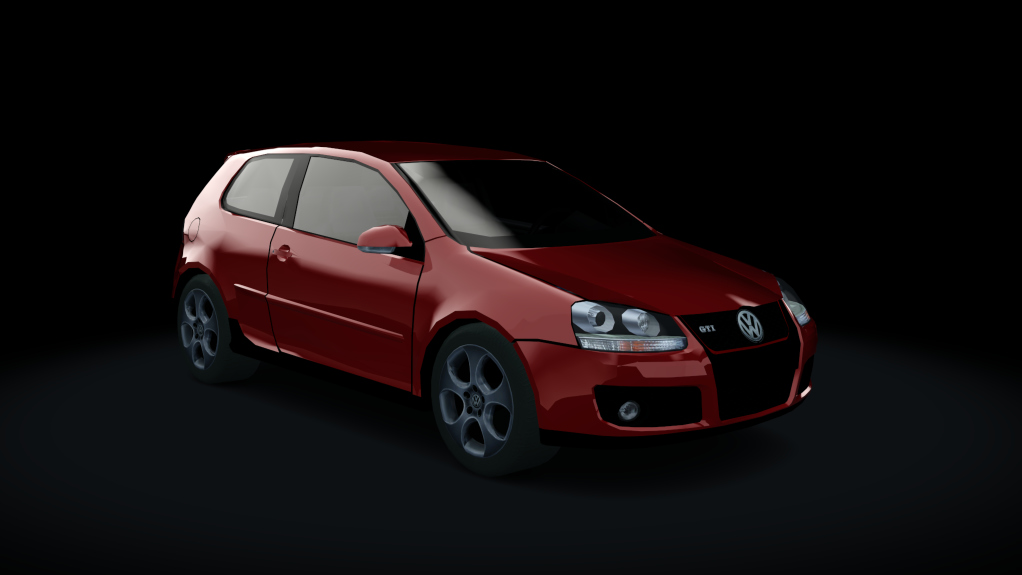 Traffic-balkanracing VW Golf 5 GTI, skin Red EU