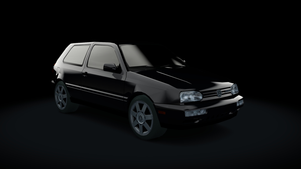 Traffic-balkanracing VW Golf 3 VR6, skin Black EU