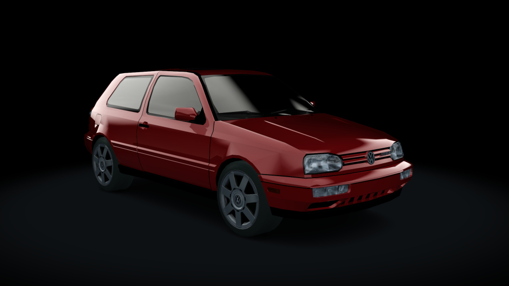 Traffic-balkanracing VW Golf 3 VR6, skin Red EU