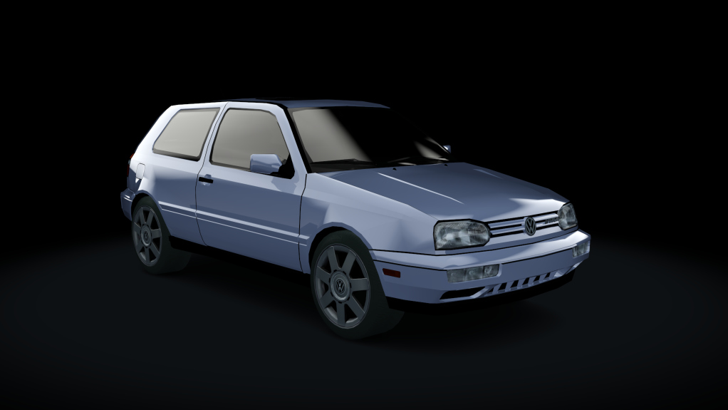 Traffic-balkanracing VW Golf 3 VR6, skin Silver EU