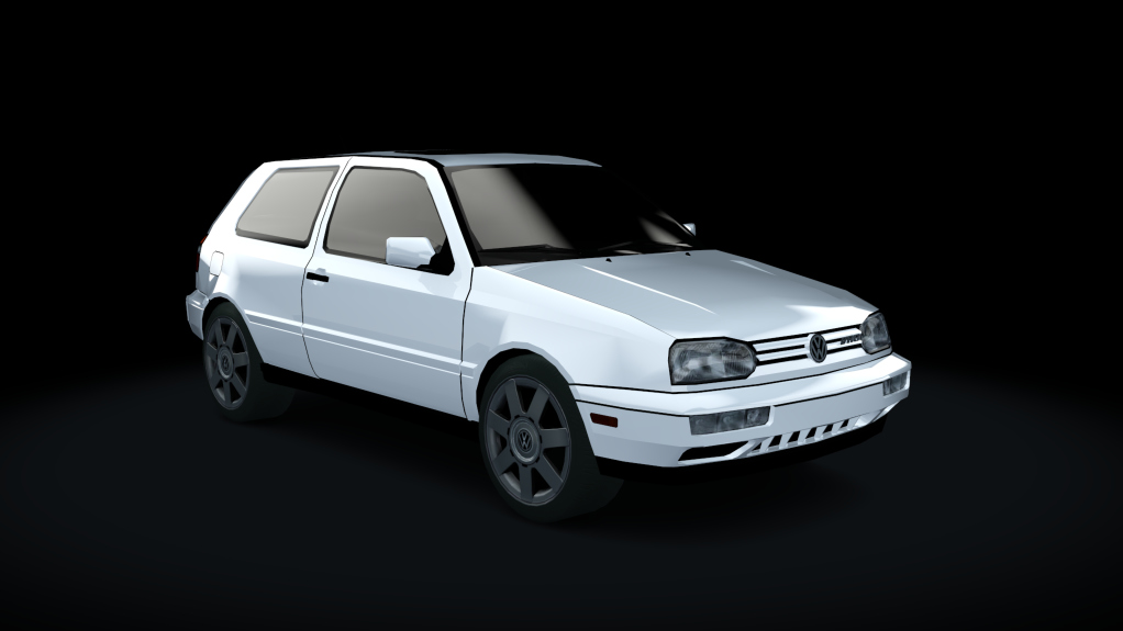 Traffic-balkanracing VW Golf 3 VR6, skin White EU