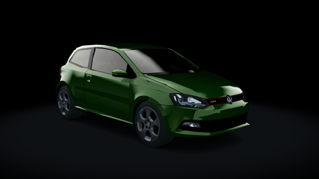 Traffic-balkanracing VW Polo GTI, skin Green EU