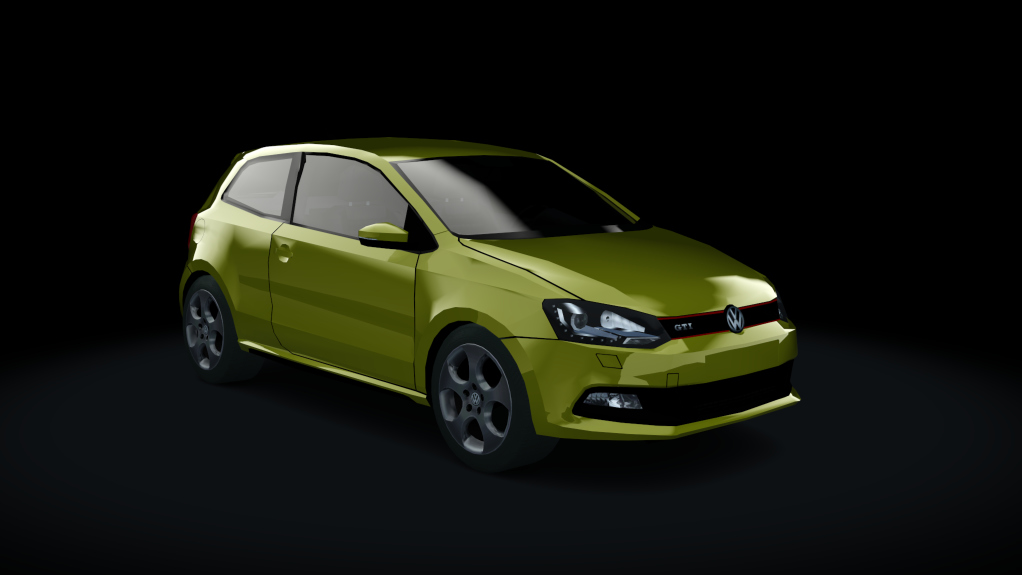 Traffic-balkanracing VW Polo GTI, skin Yellow EU