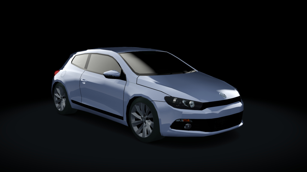 Traffic-balkanracing VW Scirocco, skin Silver EU