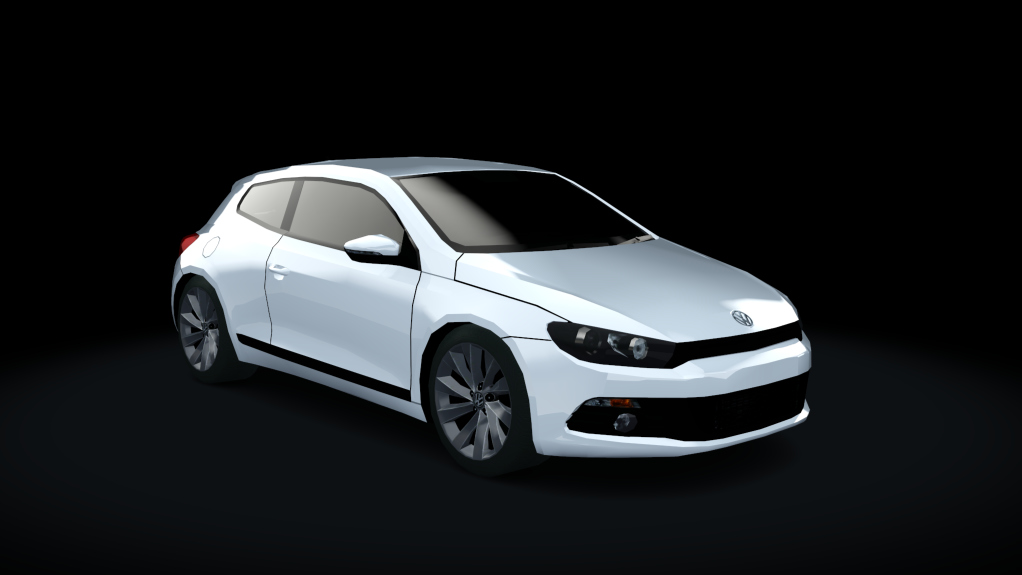 Traffic-balkanracing VW Scirocco, skin White EU