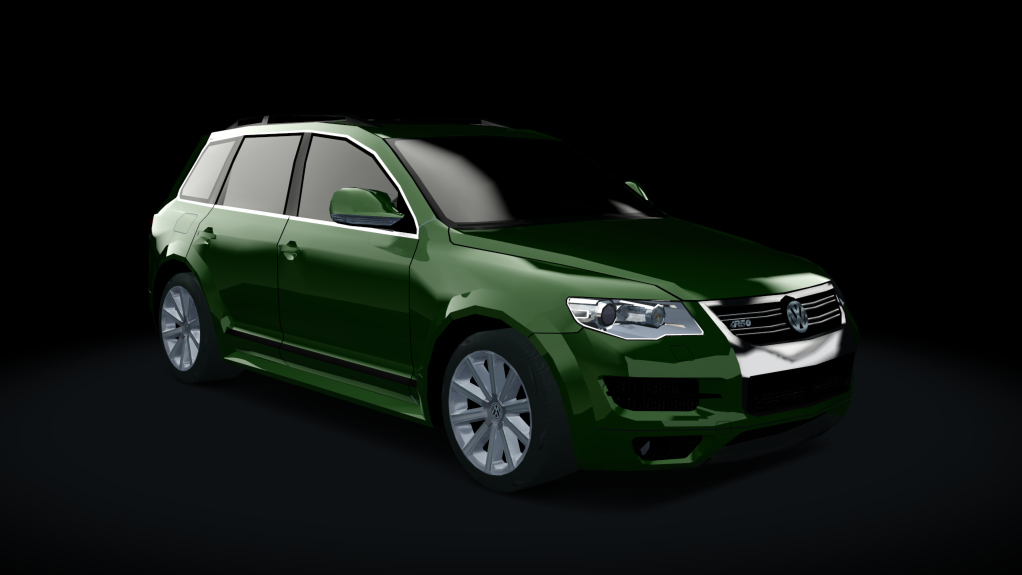 Traffic-balkanracing VW Touareg R50, skin Green EU