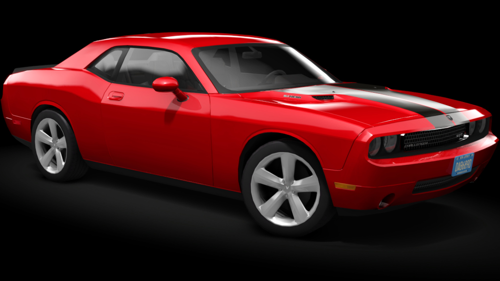 τraffic usa - Dodge Challenger SRT8, skin 02_misano_red_pearl_br