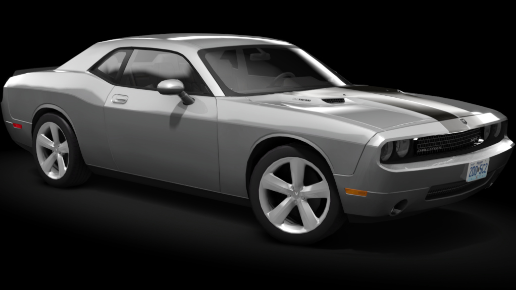 τraffic usa - Dodge Challenger SRT8, skin generated