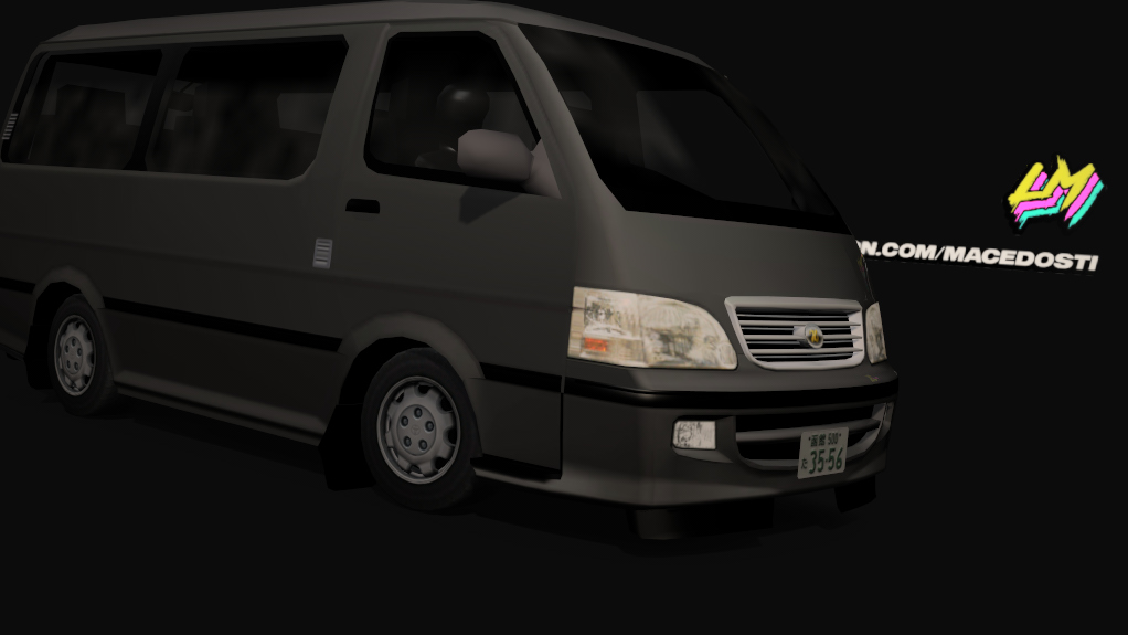 TRAFFIC - Hiace, skin 01_black