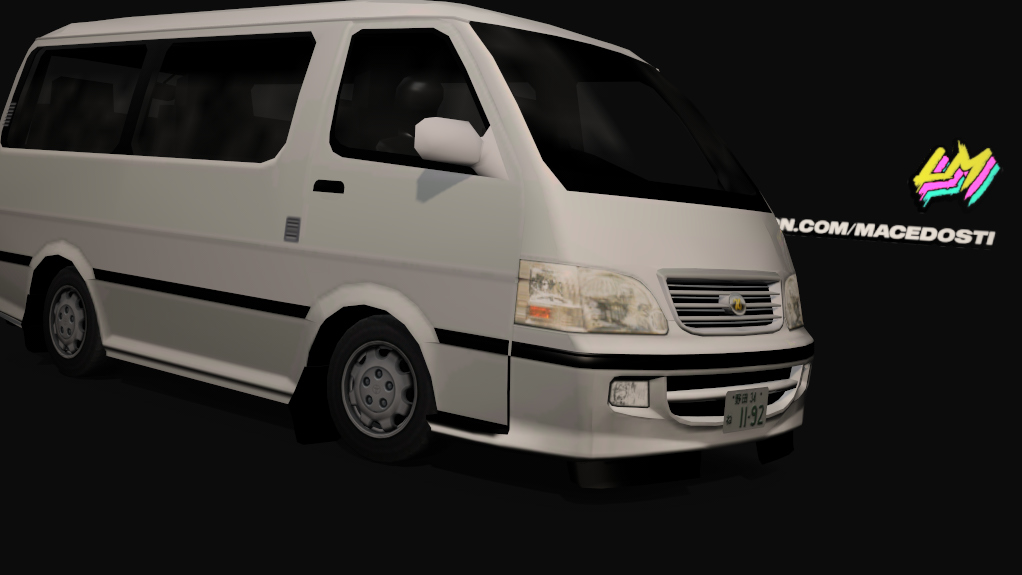 TRAFFIC - Hiace, skin 02_super_white