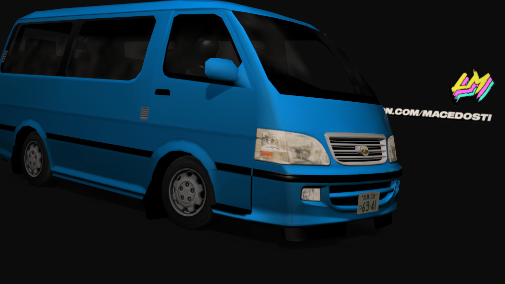 TRAFFIC - Hiace, skin blue