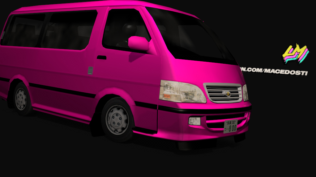 TRAFFIC - Hiace, skin pink