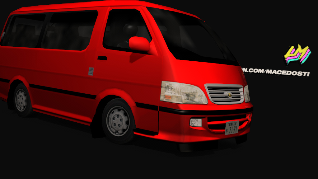 TRAFFIC - Hiace, skin red