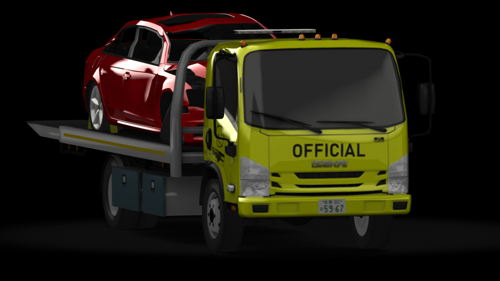 τraffic jp - Isuzu NPR Hauler Loaded Preview Image