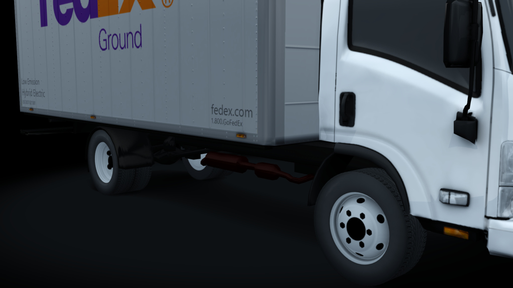 τraffic jp - Isuzu NPR Truck, skin plot