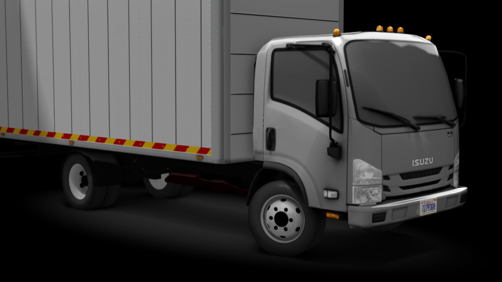 τraffic usa - Isuzu NPR Truck, skin grey