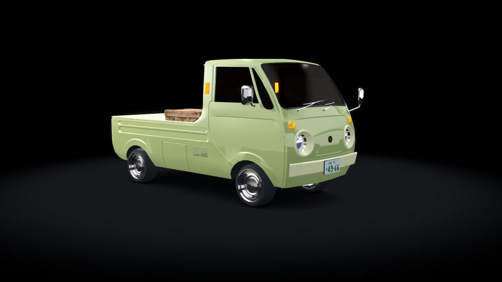 Mazda Porter Cab KECA53 Traffic, skin 00_pastel_green