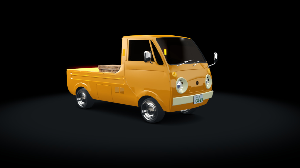 Mazda Porter Cab KECA53 Traffic, skin 00_pastel_orange