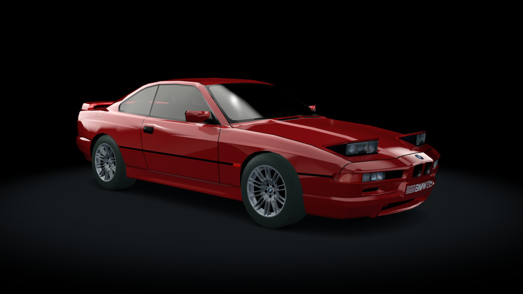 Traffic-MNBA BMW 850 CSi, skin Red EU