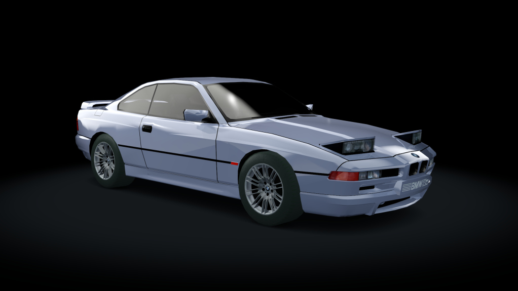 Traffic-MNBA BMW 850 CSi, skin Silver EU