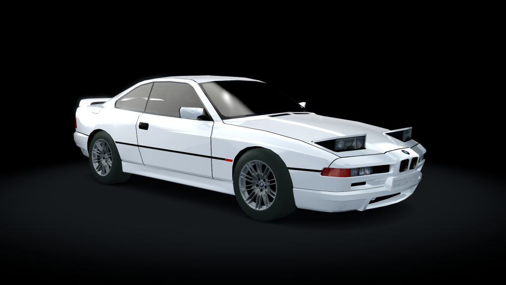 Traffic-MNBA BMW 850 CSi, skin White EU