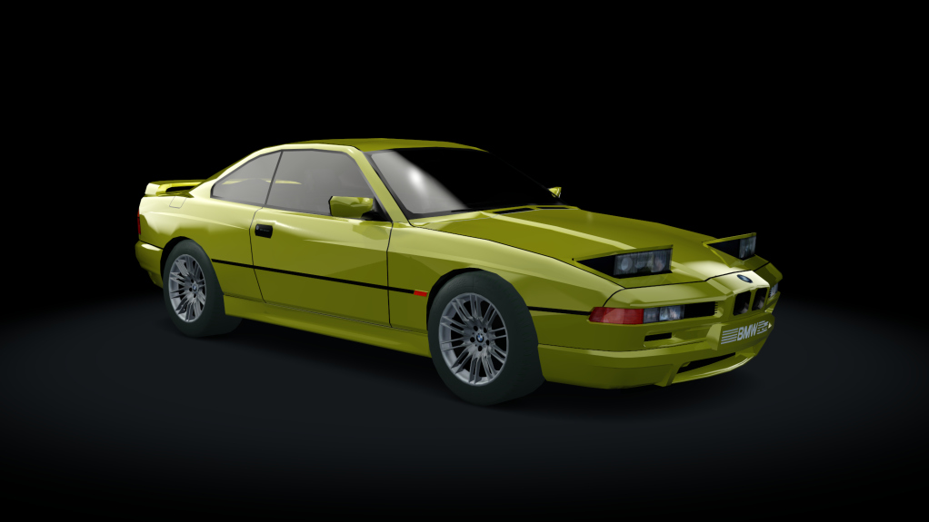 Traffic-MNBA BMW 850 CSi, skin Yellow EU