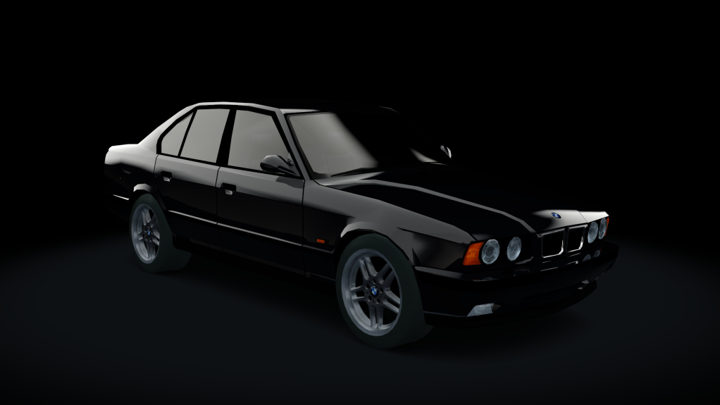 Traffic-MNBA BMW M5 E34, skin Black EU