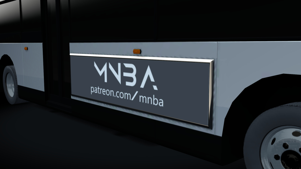 Traffic-MNBA Bus 1, skin White EU