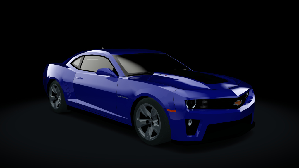 Traffic-MNBA Chevrolet Camaro ZL1, skin Blue EU