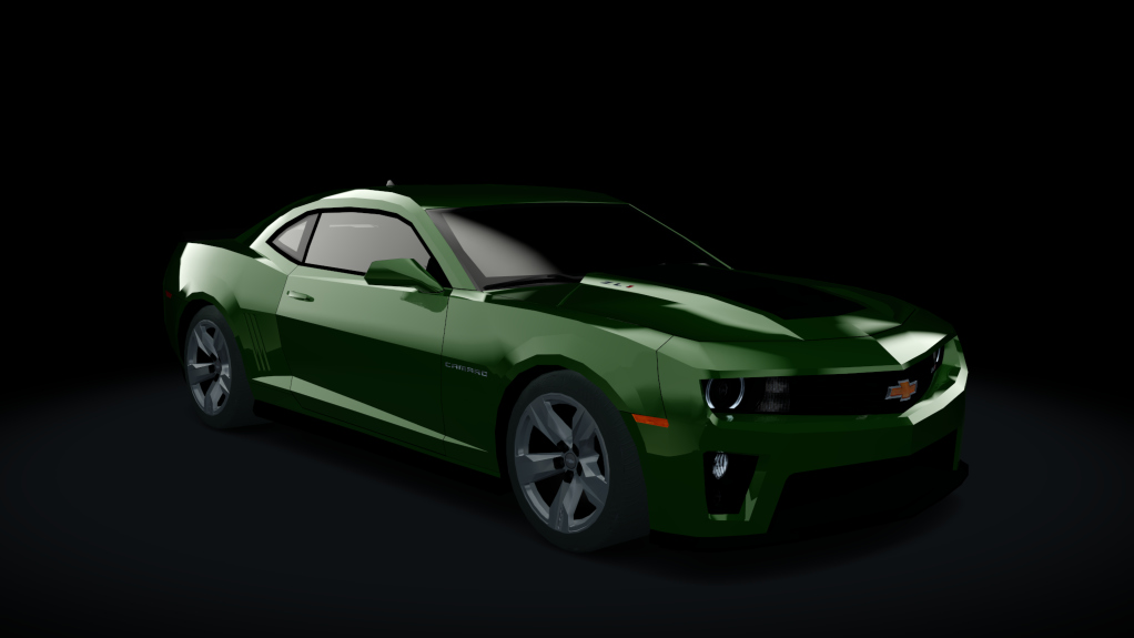 Traffic-MNBA Chevrolet Camaro ZL1, skin Green EU