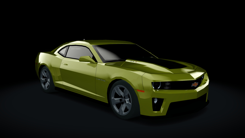 Traffic-MNBA Chevrolet Camaro ZL1, skin Yellow EU