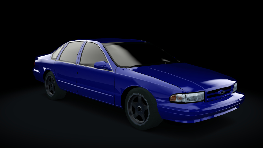 Traffic-MNBA Chevrolet Impala SS, skin Blue EU