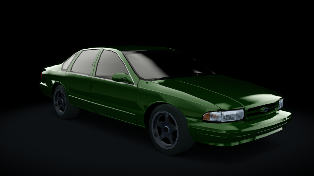 Traffic-MNBA Chevrolet Impala SS, skin Green EU