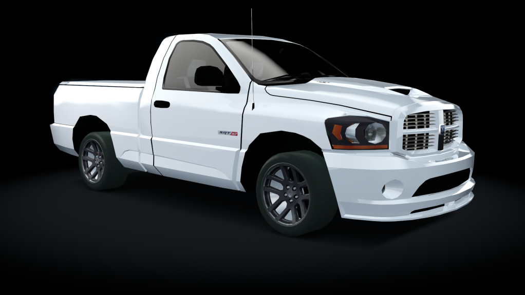 Traffic-MNBA Dodge Ram SRT10, skin White EU