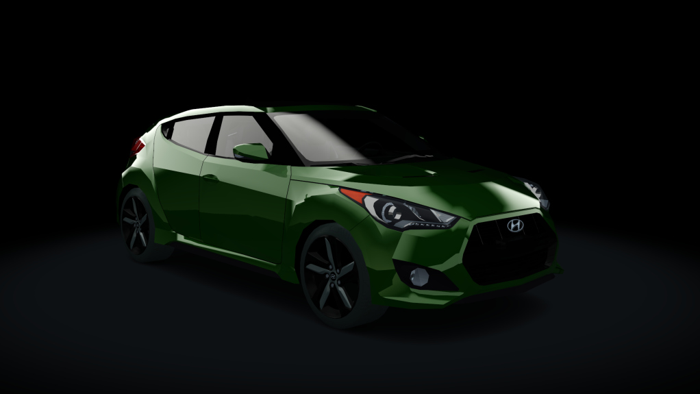 Traffic-MNBA Hyundai Veloster Turbo, skin Green EU