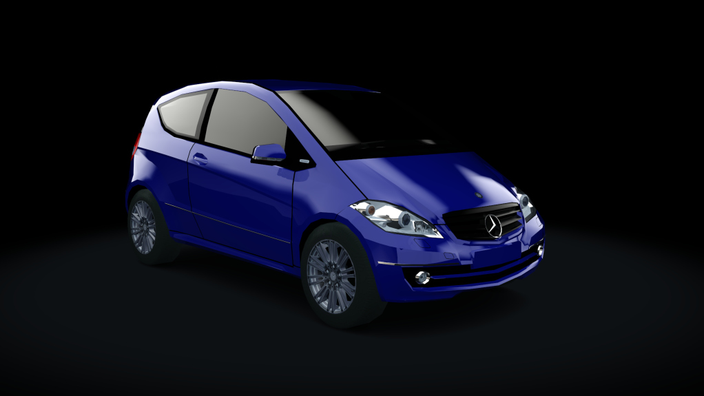 Traffic-MNBA Mercedes-Benz A200, skin Blue EU