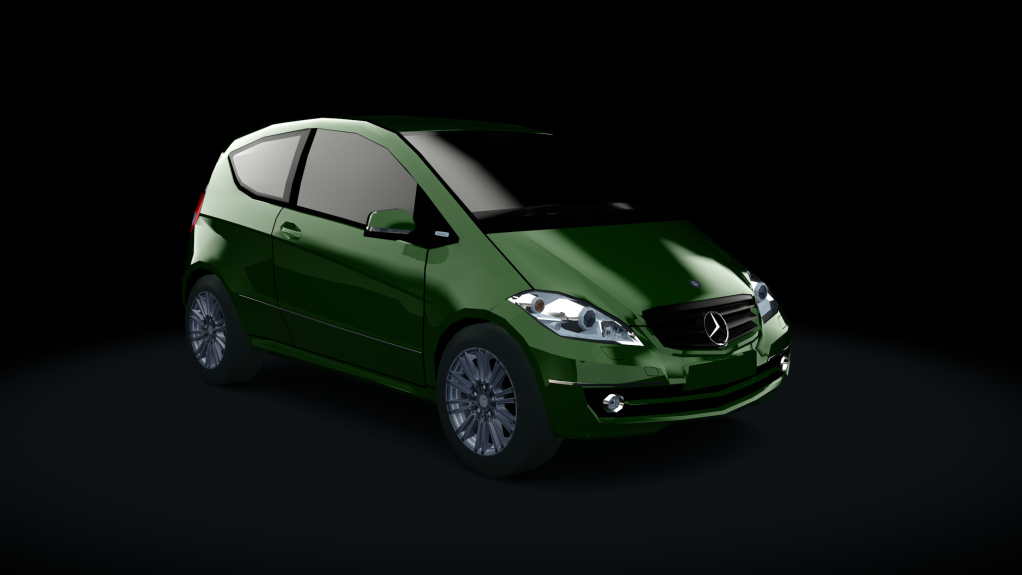 Traffic-MNBA Mercedes-Benz A200, skin Green EU