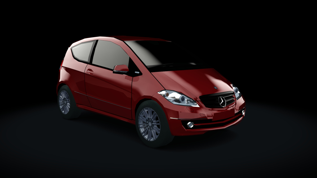 Traffic-MNBA Mercedes-Benz A200, skin Red US