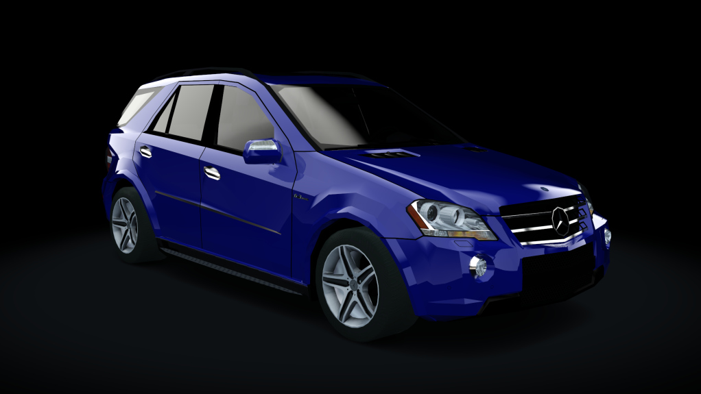 Traffic-MNBA Mercedes-Benz ML63 AMG, skin Blue EU