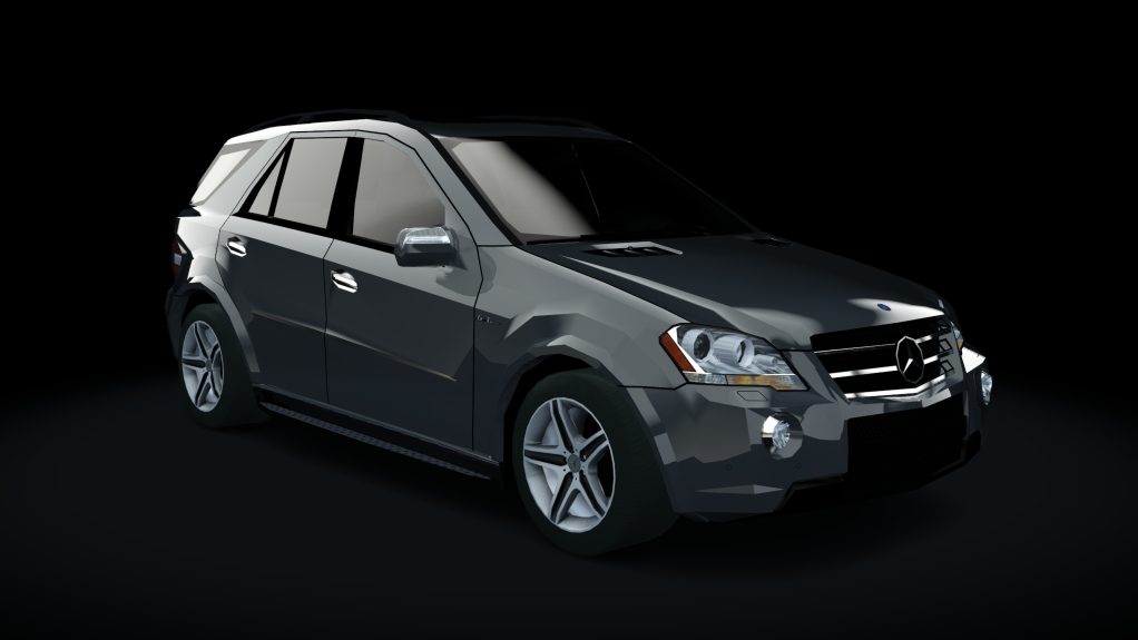 Traffic-MNBA Mercedes-Benz ML63 AMG, skin Grey US