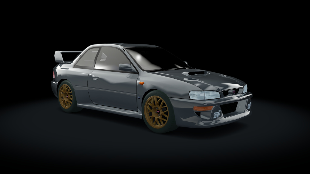 Traffic-MNBA Subaru Impreza 22B, skin Grey EU