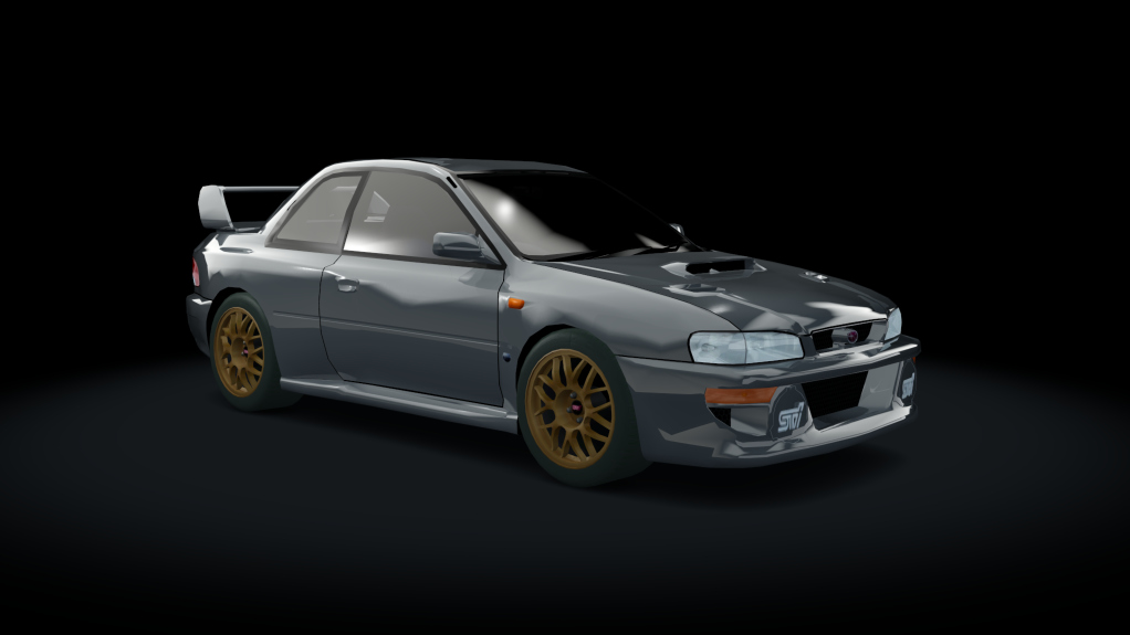 Traffic-MNBA Subaru Impreza 22B, skin Grey US