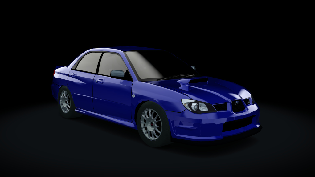 Traffic-MNBA Subaru Impreza S204, skin Blue EU