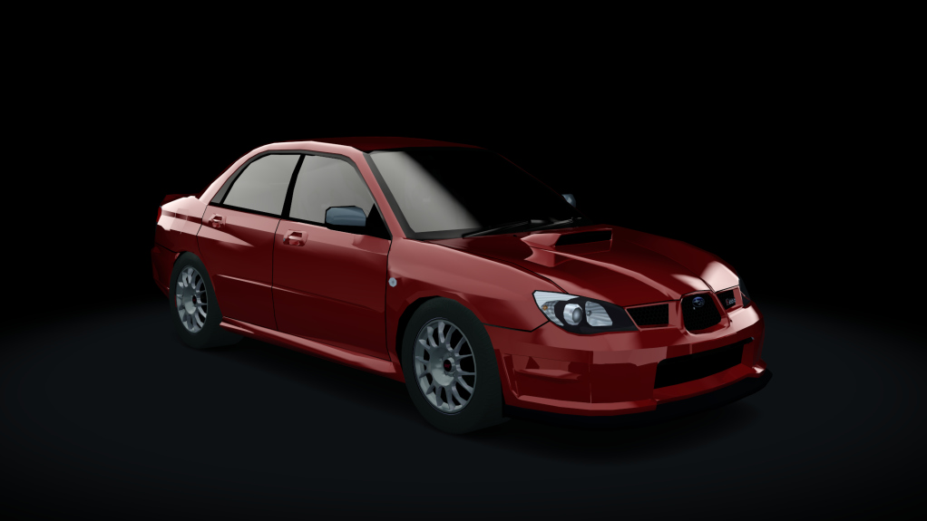 Traffic-MNBA Subaru Impreza S204, skin Red EU